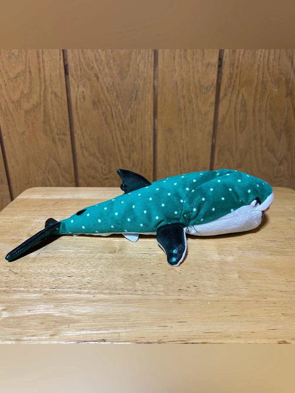TY Sparkle Disney Finding Dory Destiny Whale Shark Plush Figure Beanie 2016 11”